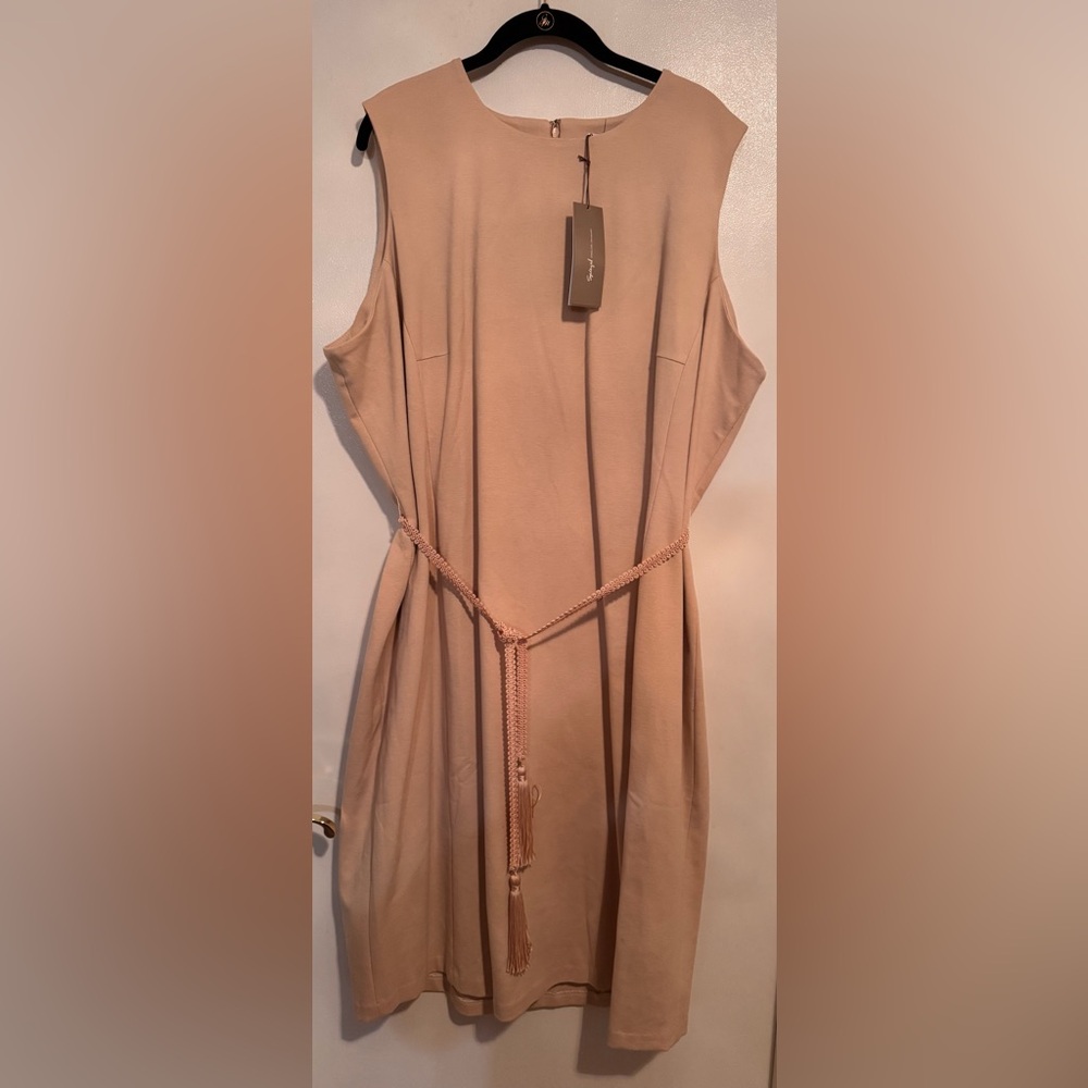 Tan Dress